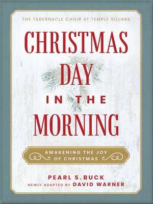 cover image of Christmas Day in the Morning